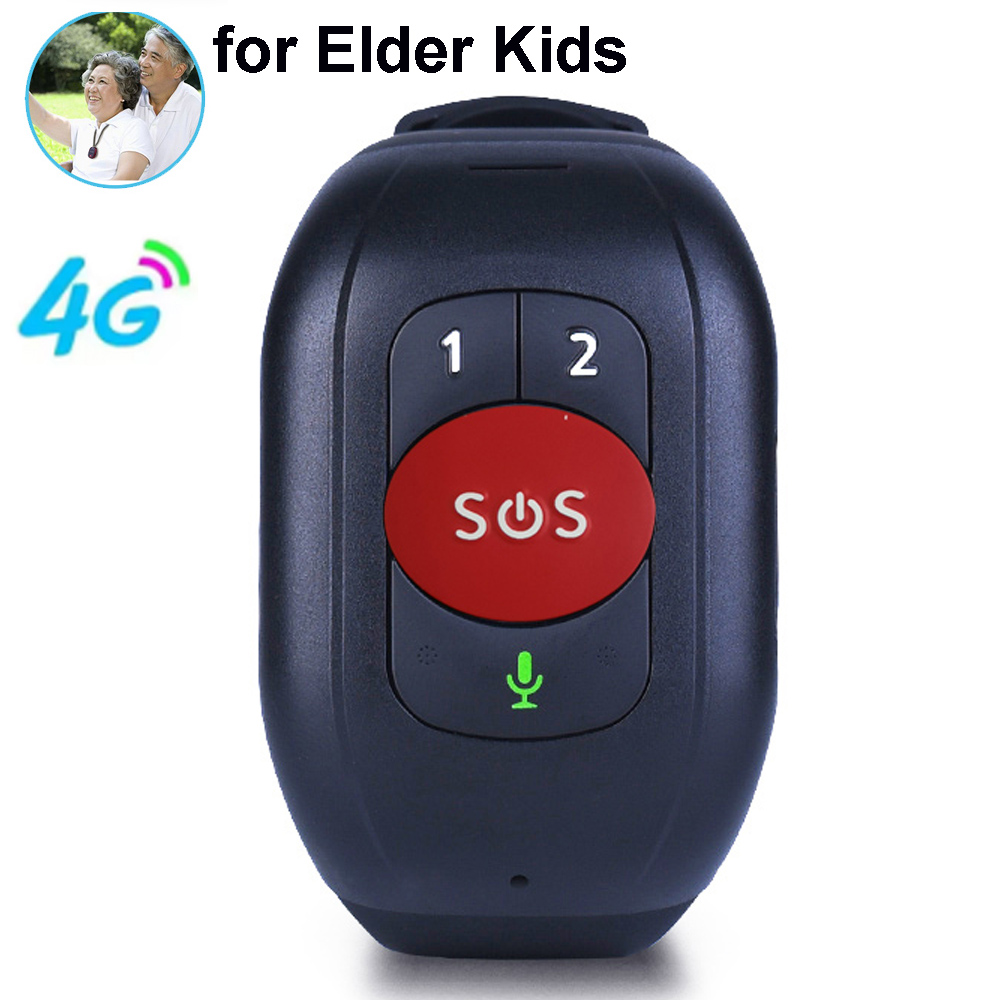 Fall Detection Watch - Elder 4G LTE GPS Tracker Bracelet