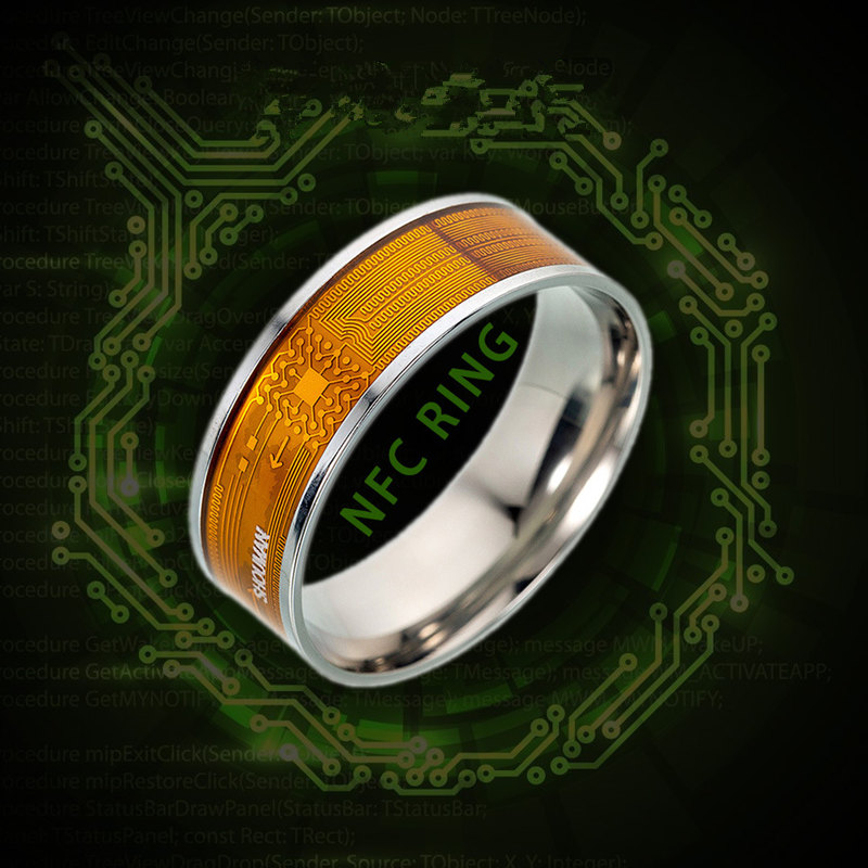 Smart Ring Nfc Pay - Multifunctional Unisex Stainless Steel NFC Smart