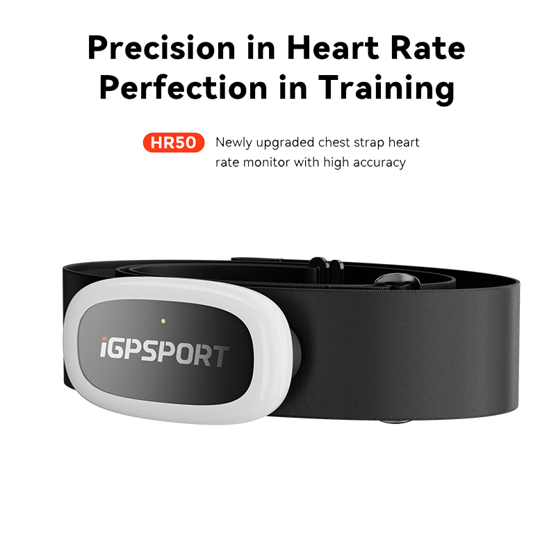 Breath Rate Monitor - HR50 IGPSPORT ANT+ Heart Rate Sensor