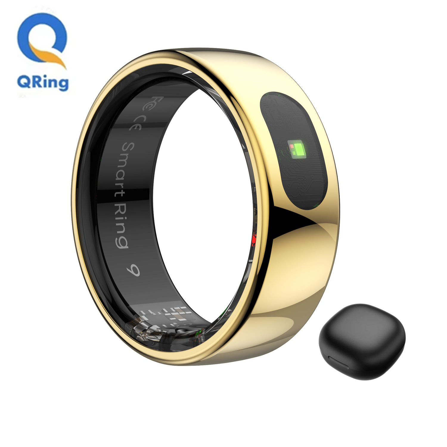 Temperature Ring Skin - Smart Ring Men Women with Charing