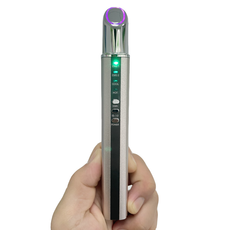 Galvanic Skin Sensor - Eye Massager Sound Wave Vibration Lip