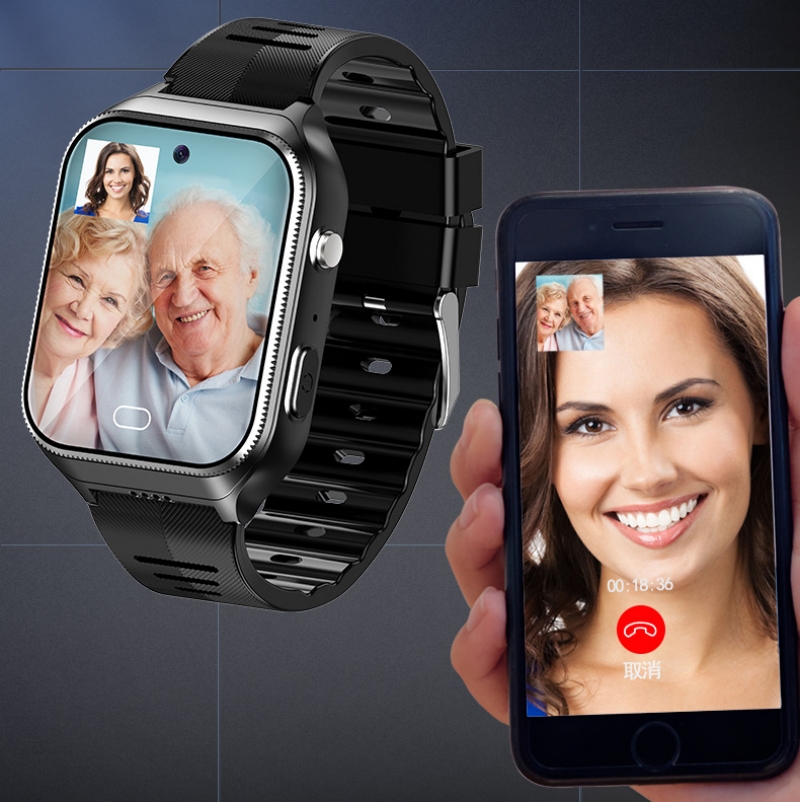 Fall Detection Watch - Elderly Smart Watch For Senior Falling