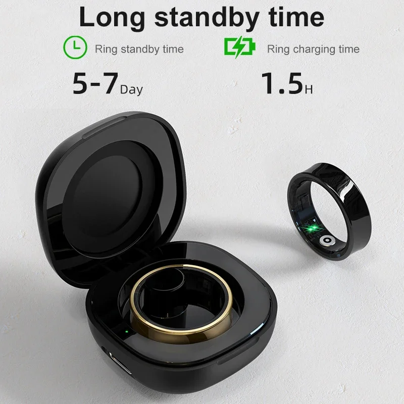 Temperature Ring Skin - Smart Ring Men Women With Charging