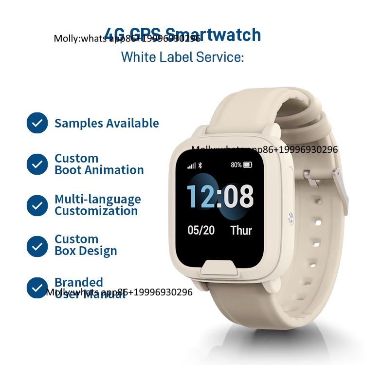 Fall Detection Watch - Seniors Smartwatch with GPS Fall Detection