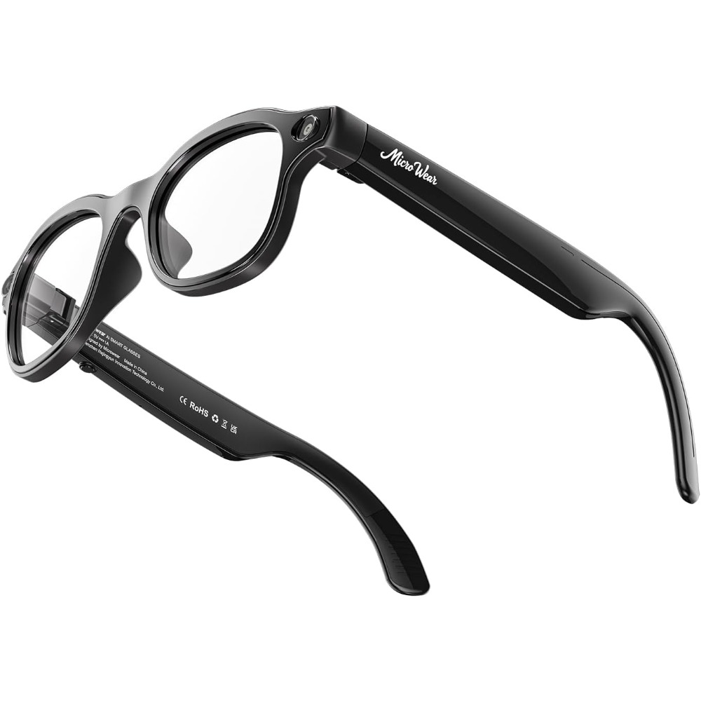Smart Glasses Lens - Smart Glasses: 13MP, Wireless Charging, Voice