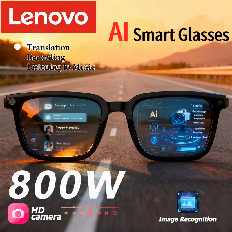 Smart Glasses Lens - Lenovo AI Smart Glasses 8K HD