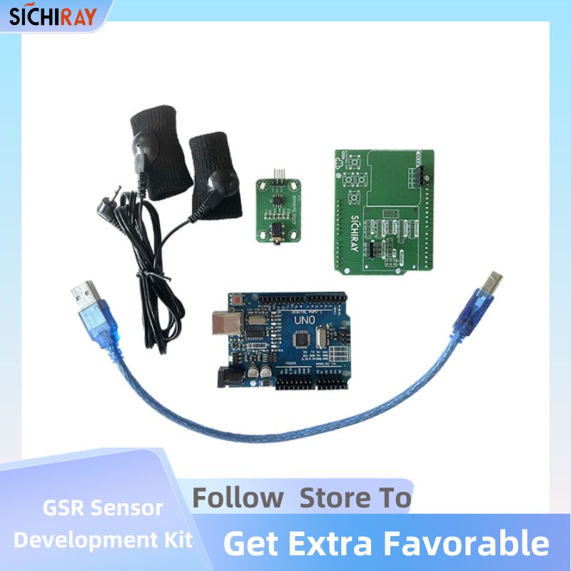 Galvanic Skin Sensor - Galvanic Skin Response Sensor Kit for