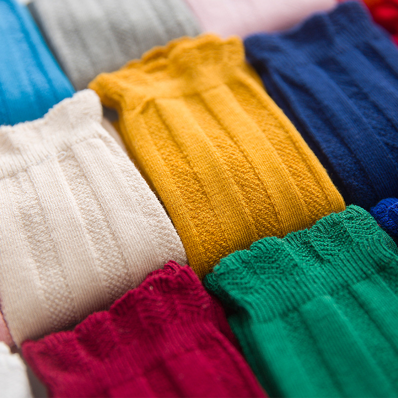Candy Color Autumn Cotton Doub - Baby Sock Oximeter ulasan dan harga