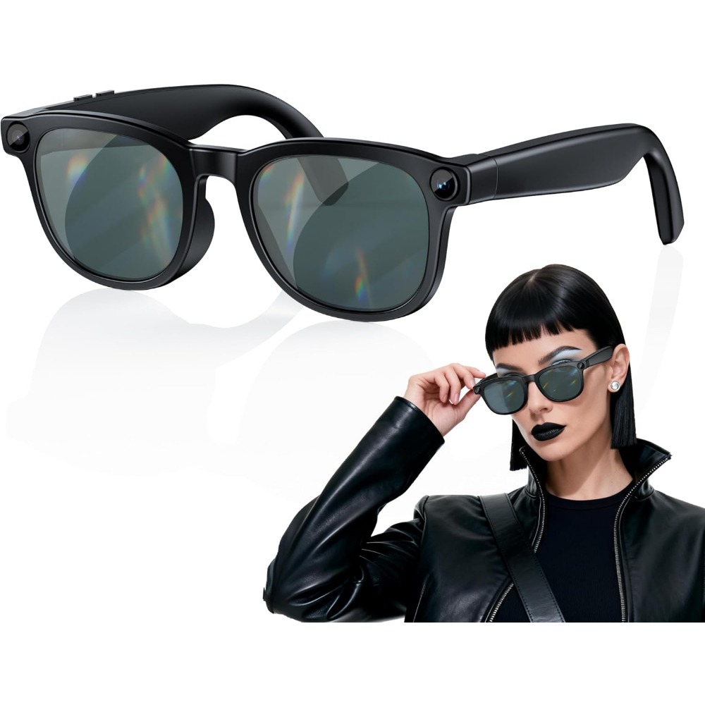 Smart Glasses: 4K Video, Open- - Smart Glasses Lens ulasan dan harga