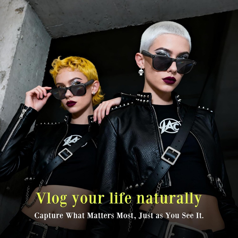 Smart Glasses: 4K Video, Open- - Smart Glasses Lens ulasan dan harga