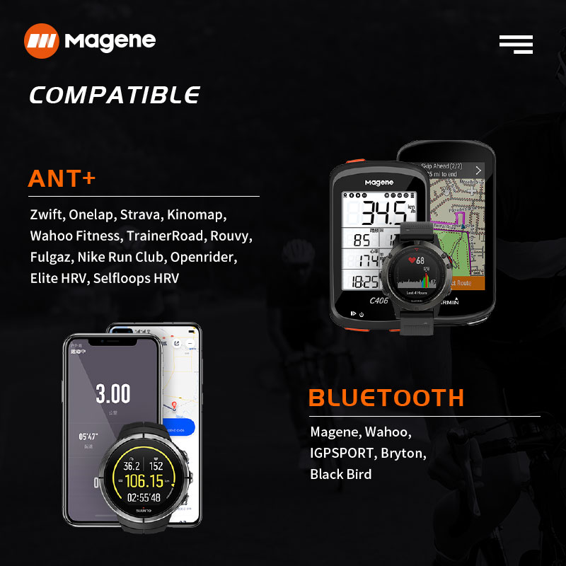 Magene H64 Heart Rate Monitor  - Breath Rate Monitor ulasan dan harga