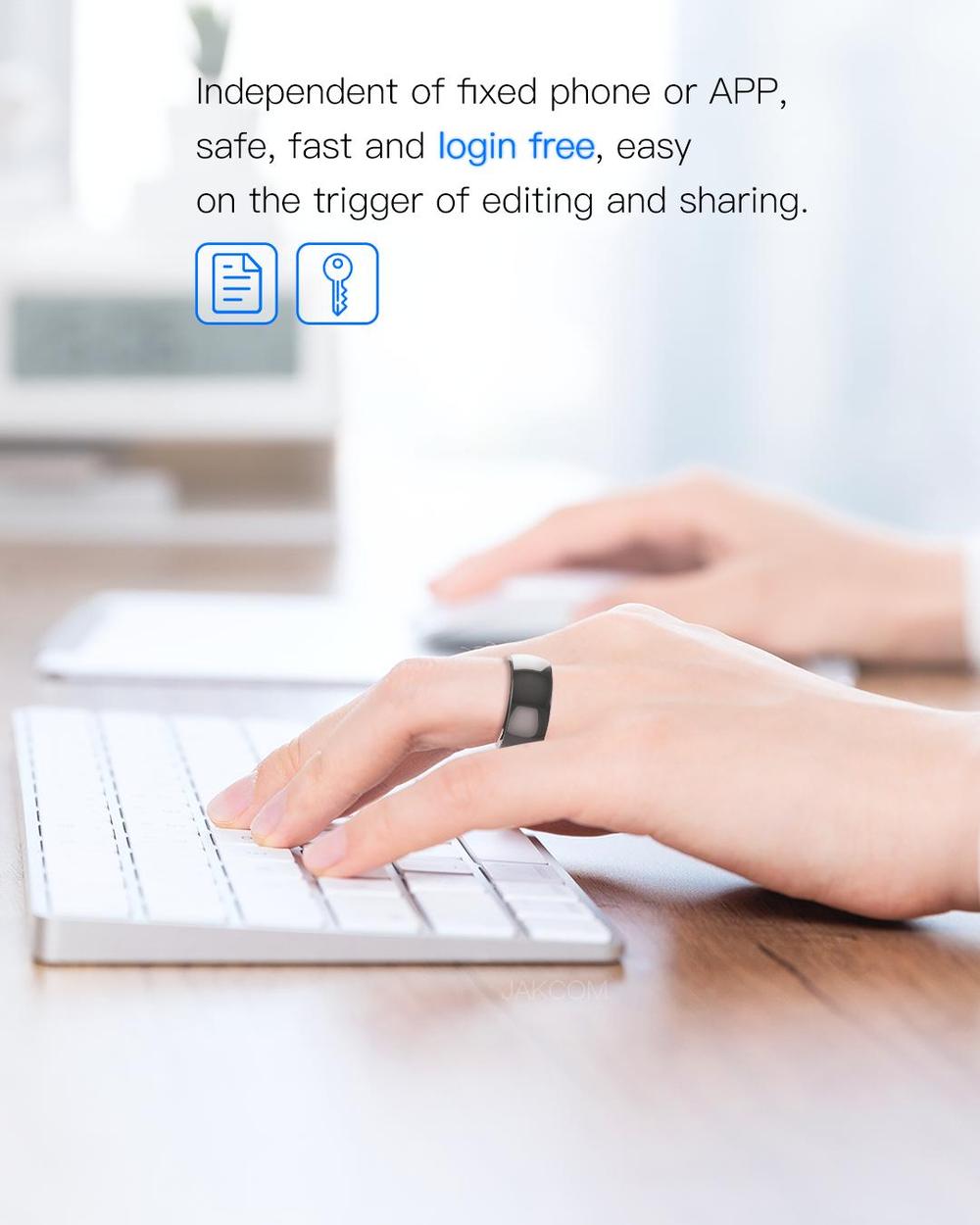 Access Card Storage Ring JAKCO - Smart Ring Nfc Pay ulasan dan harga