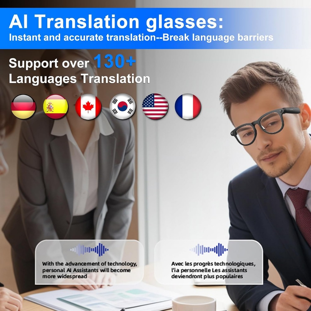 Smart Glasses with HD Camera,  - Smart Glasses Lens ulasan dan harga
