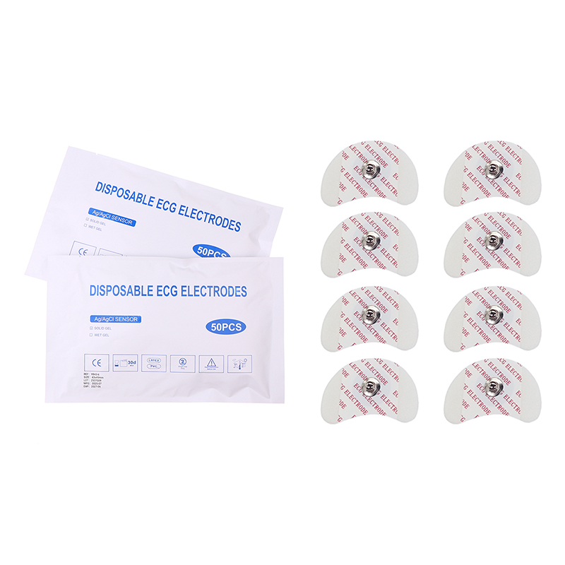 50PCS Each Bag 2439 White Foam - Ecg Patch Monitor ulasan dan harga