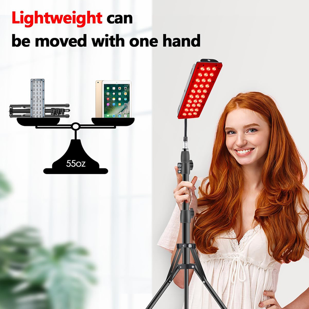 Red Light Therapy Lamp LED Inf - Galvanic Skin Sensor ulasan dan harga