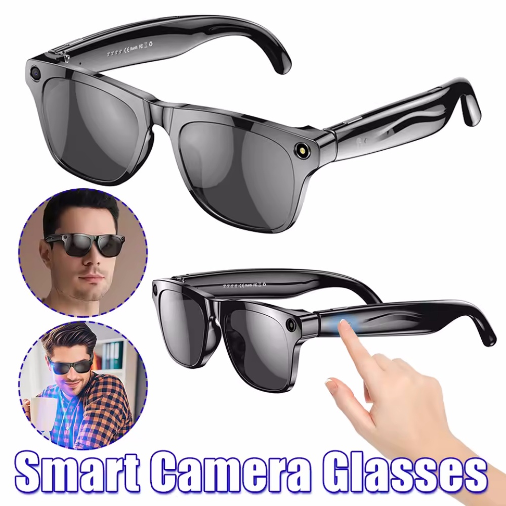 Smart Glasses AI Camera HD Wea - Smart Glasses Lens ulasan dan harga