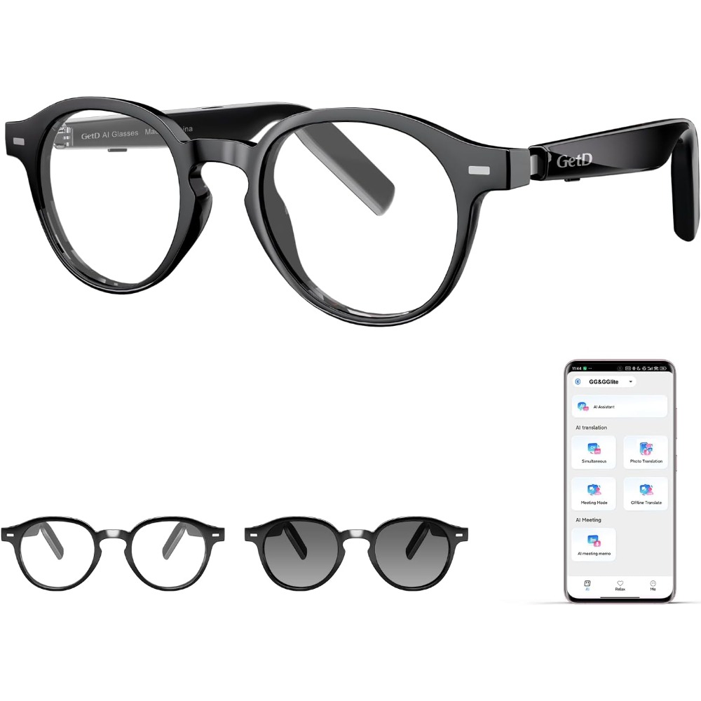 AI Smart Glasses with 145 Lang - Smart Glasses Lens ulasan dan harga