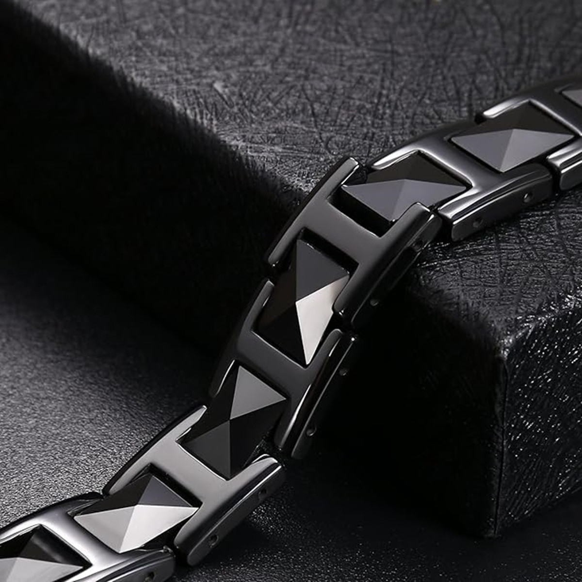 Pyramid Black Ceramic Couple E - Meditation Headband Eeg ulasan dan harga