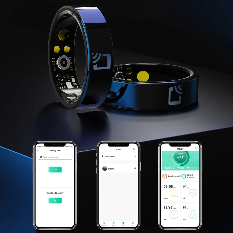 NFC Smart Ring-with Heart Rate - Smart Ring Nfc Pay ulasan dan harga