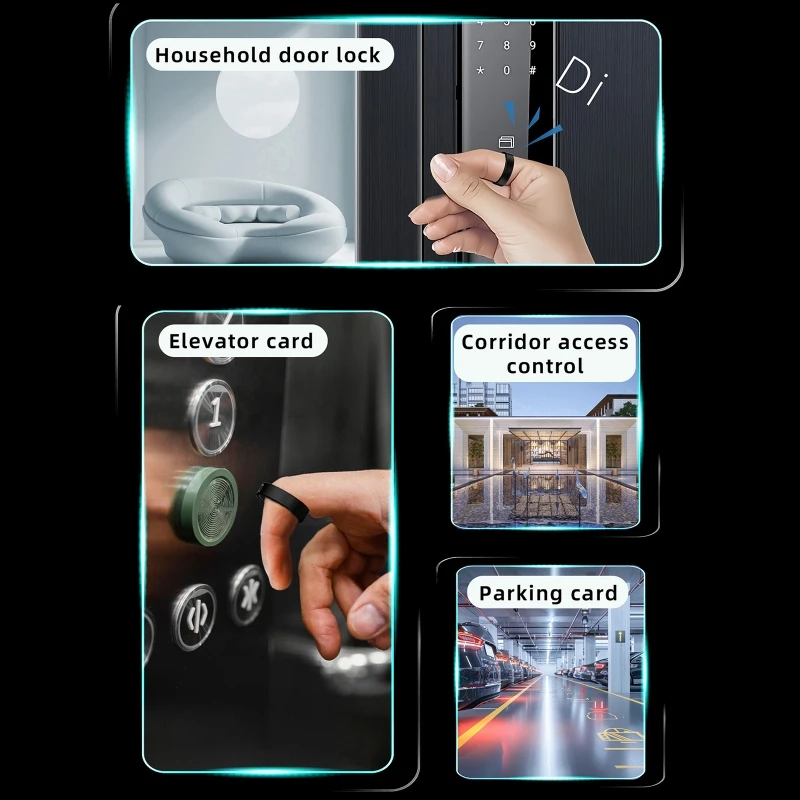 NFC Smart Ring-with Heart Rate - Smart Ring Nfc Pay ulasan dan harga