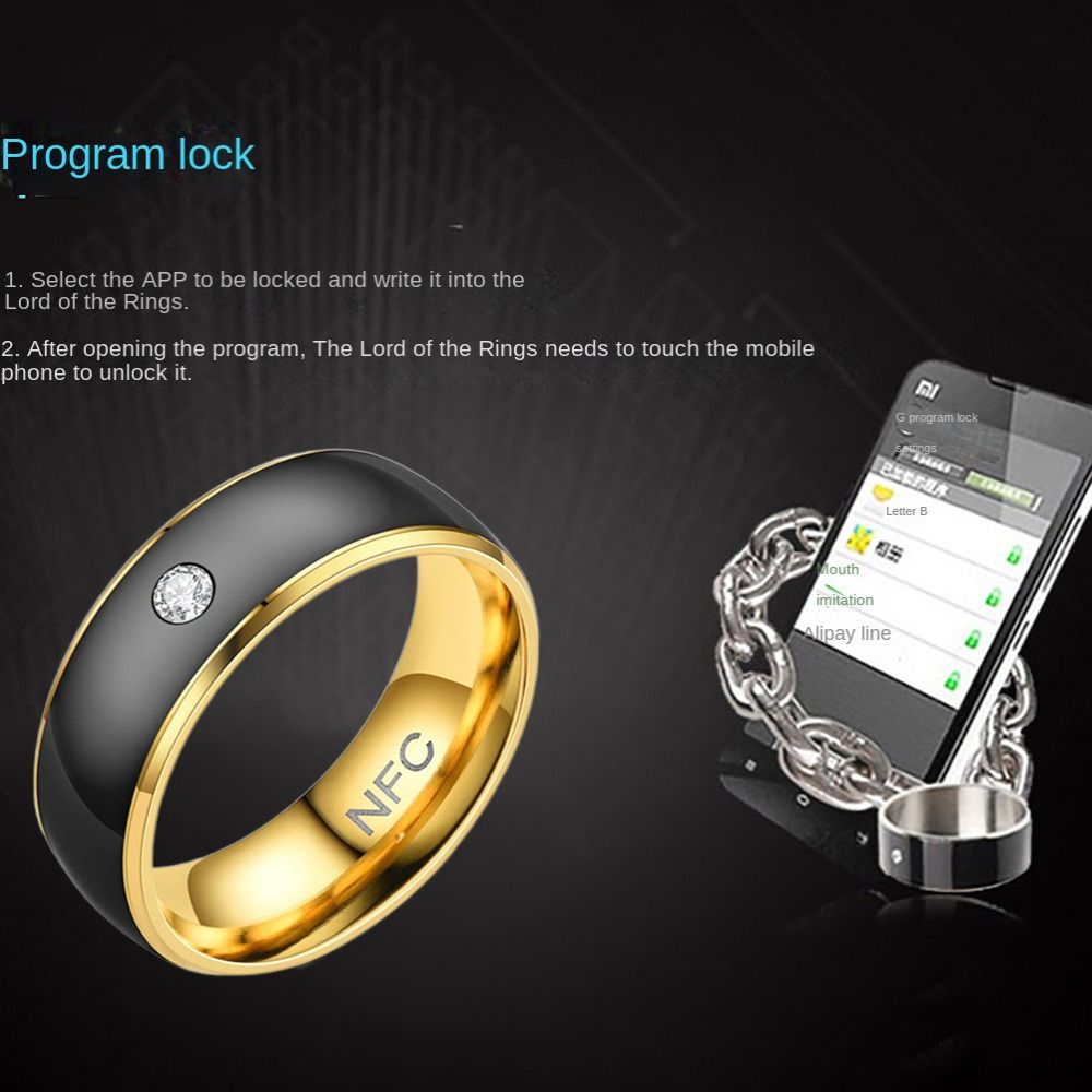 Multifunctional NFC Smart Ring - Smart Ring Nfc Pay ulasan dan harga