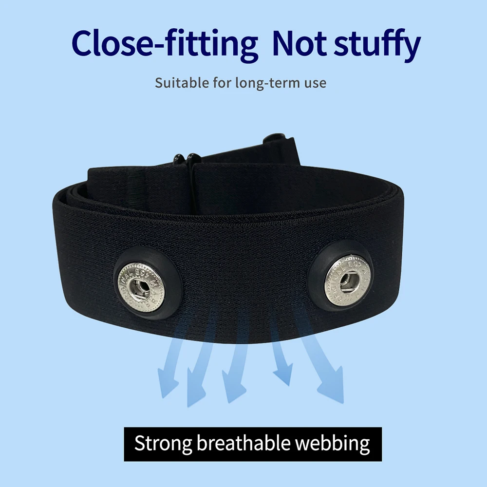 1/2pcs Heart Rate Monitor Ches - Breath Rate Monitor ulasan dan harga