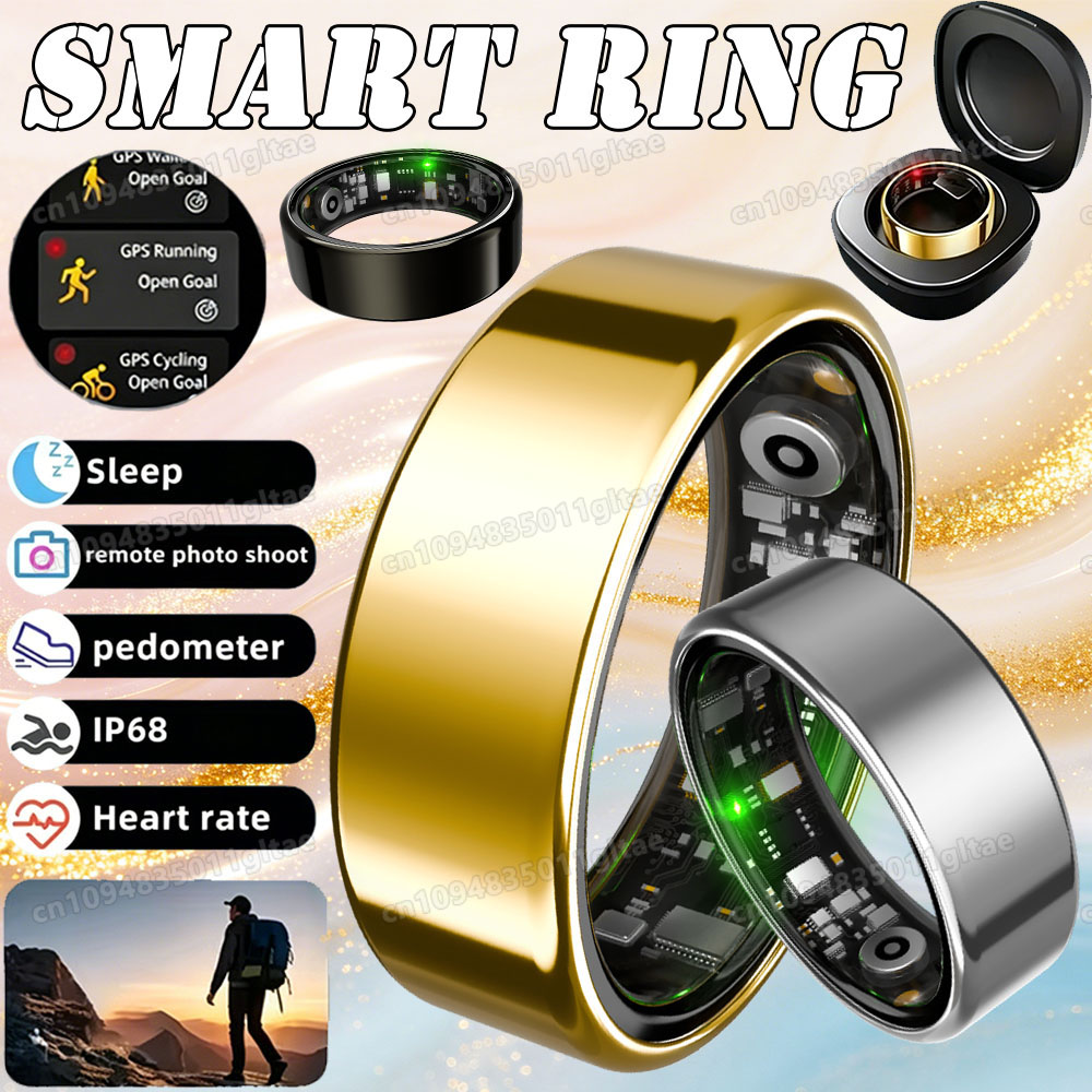 New R09 Smart Ring Men Women w - Temperature Ring Skin ulasan dan harga