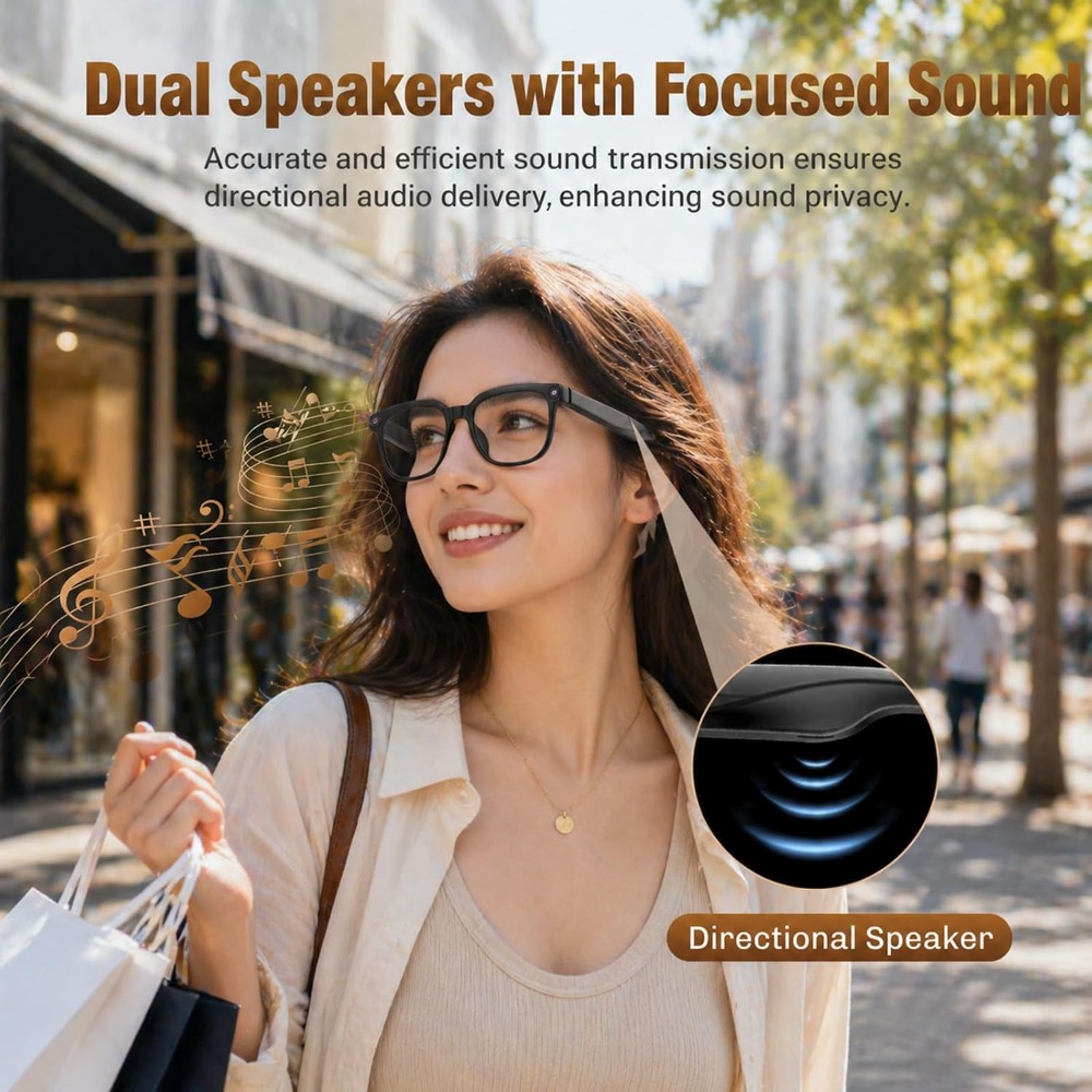 Smart Glasses for Travel: 4K V - Smart Glasses Lens ulasan dan harga