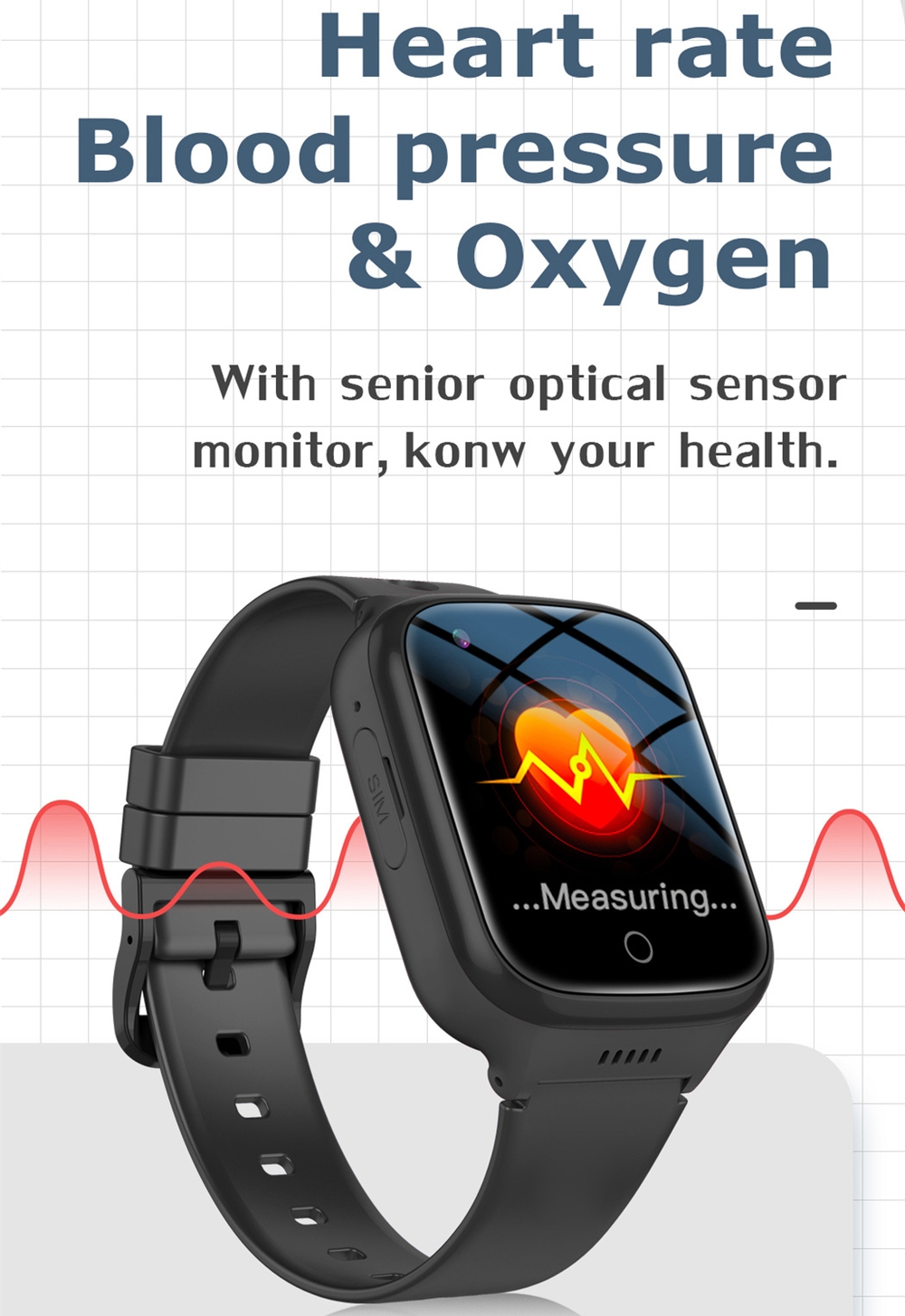 Falling Detection Watch Elderl - Fall Detection Watch ulasan dan harga