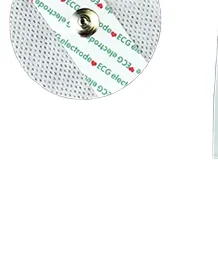 50pcs Non-woven ECG Electrode  - Ecg Patch Monitor ulasan dan harga