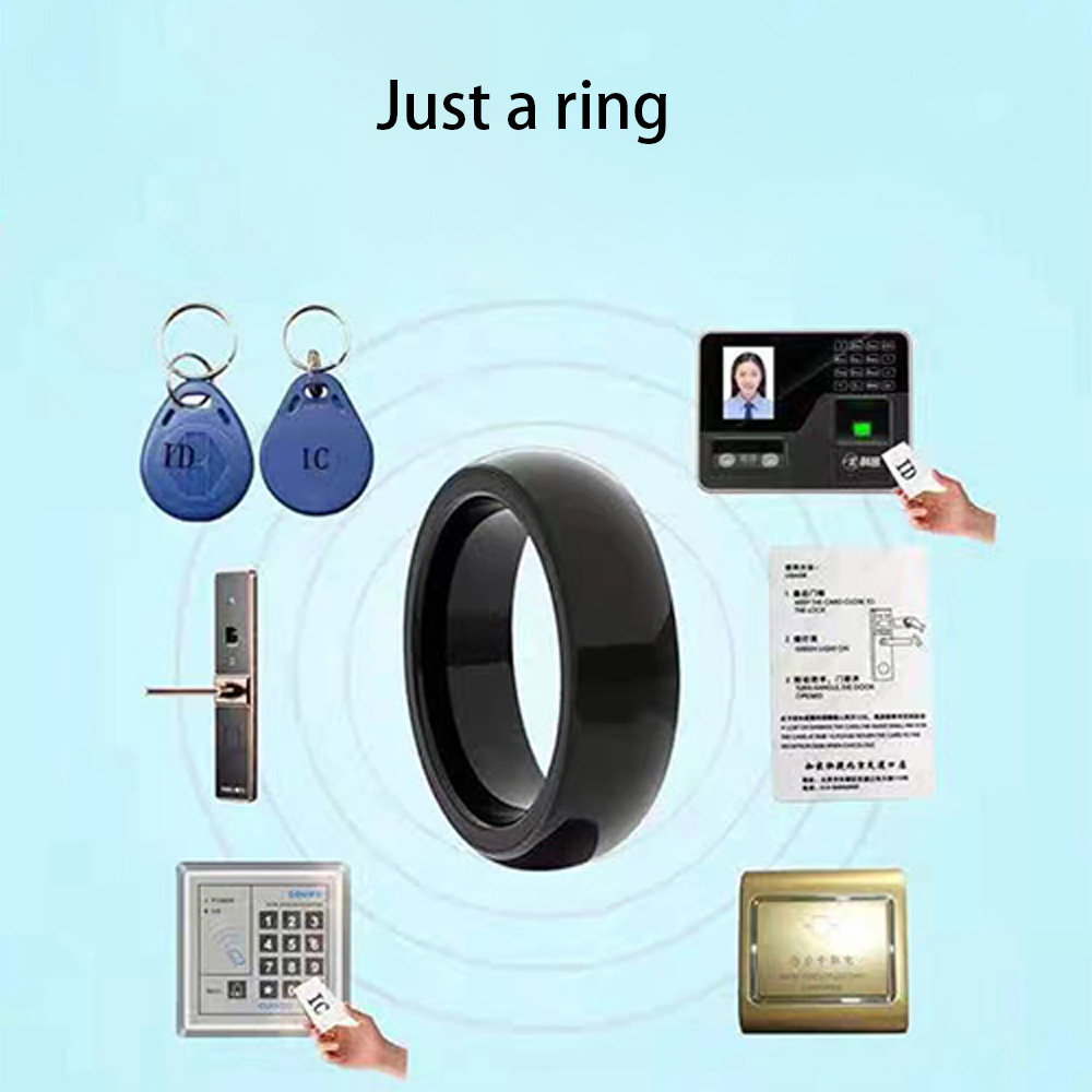 CUID T5577 Dual Chip Clone Rin - Smart Ring Nfc Pay ulasan dan harga
