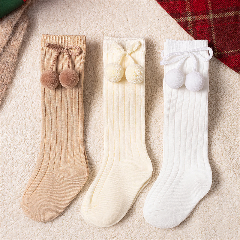 3Pairs/Lot Baby Ball Knee High - Baby Sock Oximeter ulasan dan harga