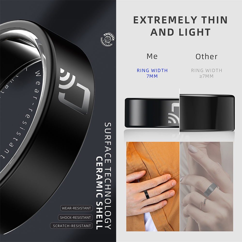 R20 Ceramic Smart Ring Support - Smart Ring Nfc Pay ulasan dan harga