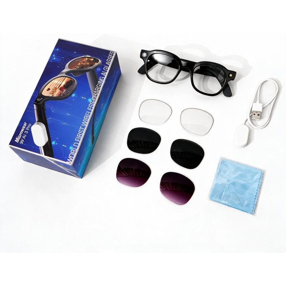 Smart Glasses: 13MP, Wireless  - Smart Glasses Lens ulasan dan harga