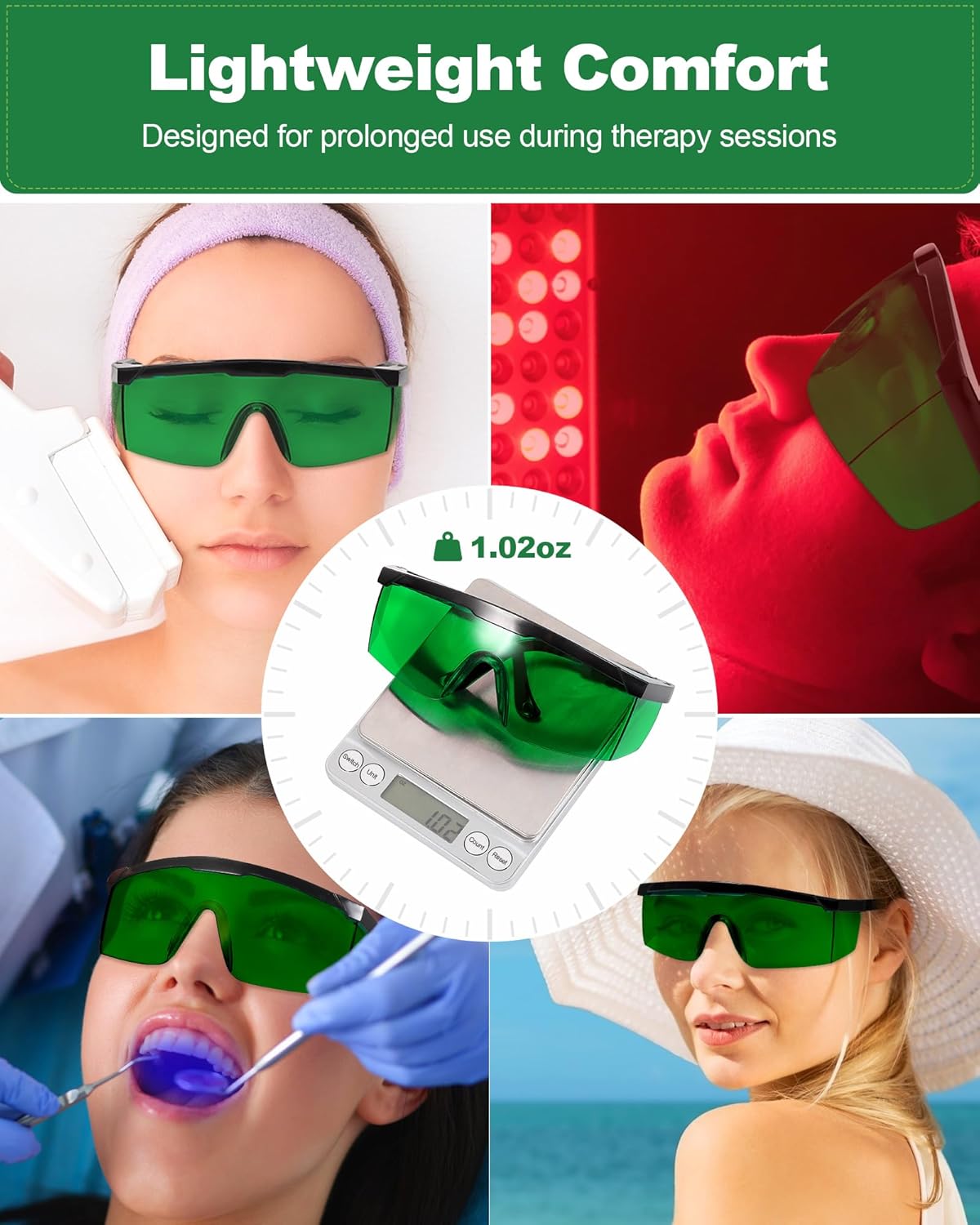 Red Light Therapy Glasses Eye  - Light Therapy Glasses ulasan dan harga