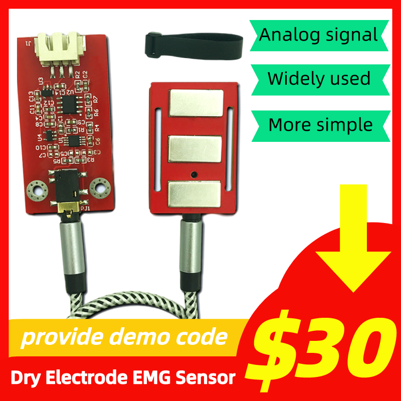 Dry Electrode EMG Sensor Elect - Muscle Sensor Emg ulasan dan harga