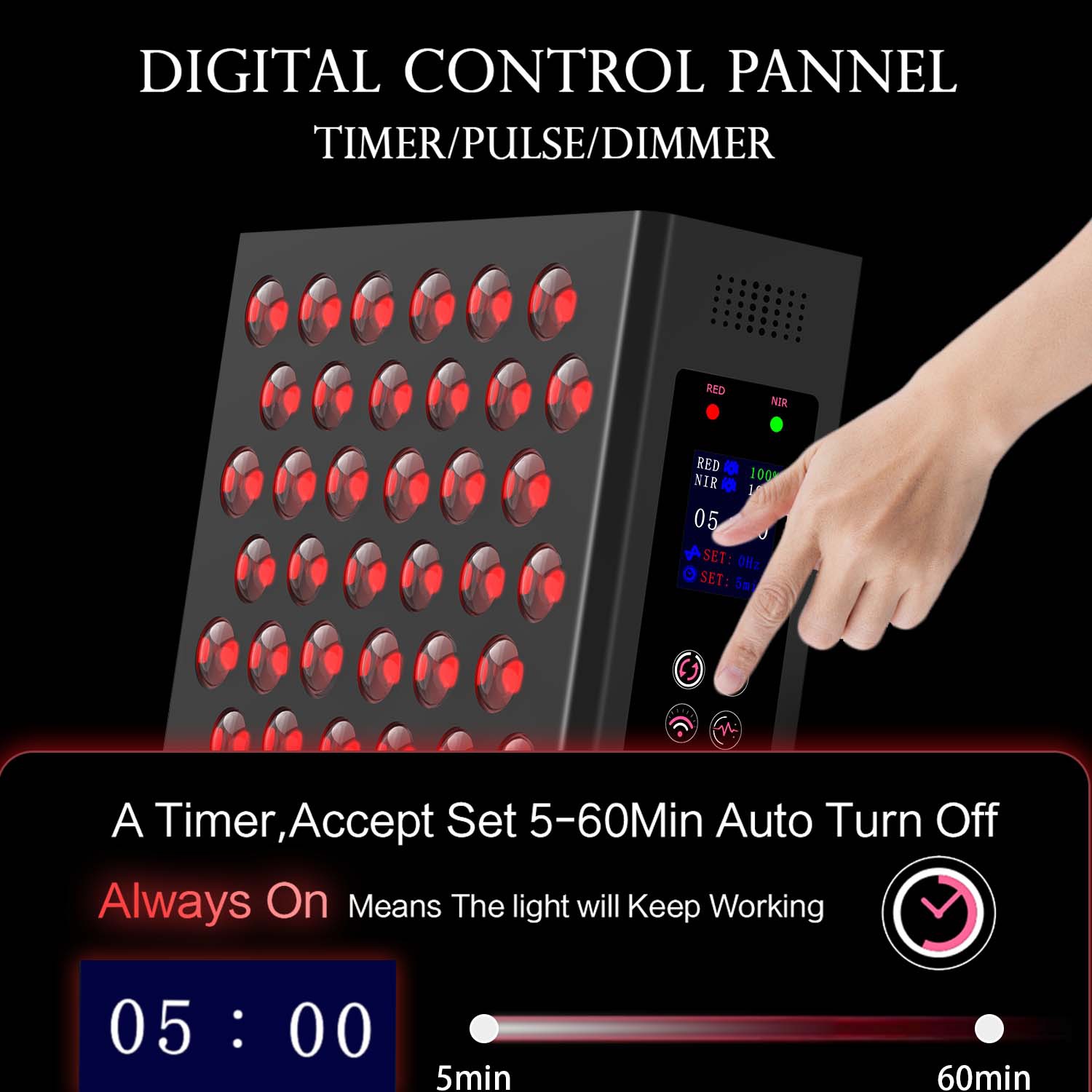 Double Chip Timing Led Red Lig - Galvanic Skin Sensor ulasan dan harga