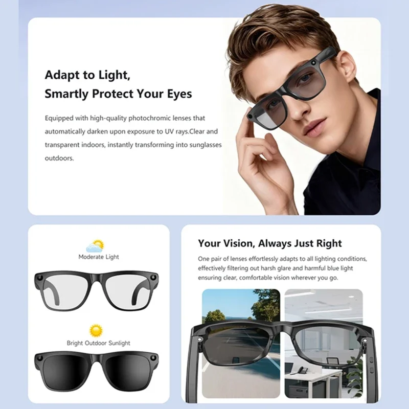 Lenovo AI Smart Glasses 8K HD  - Smart Glasses Lens ulasan dan harga