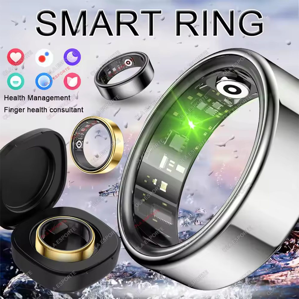 NEW R09 Smart Ring Men Women w - Temperature Ring Skin ulasan dan harga