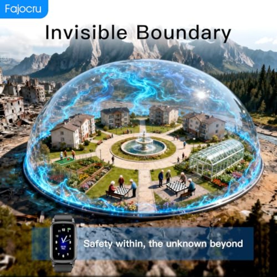 Smart Watch for Seniors with F - Fall Detection Watch ulasan dan harga