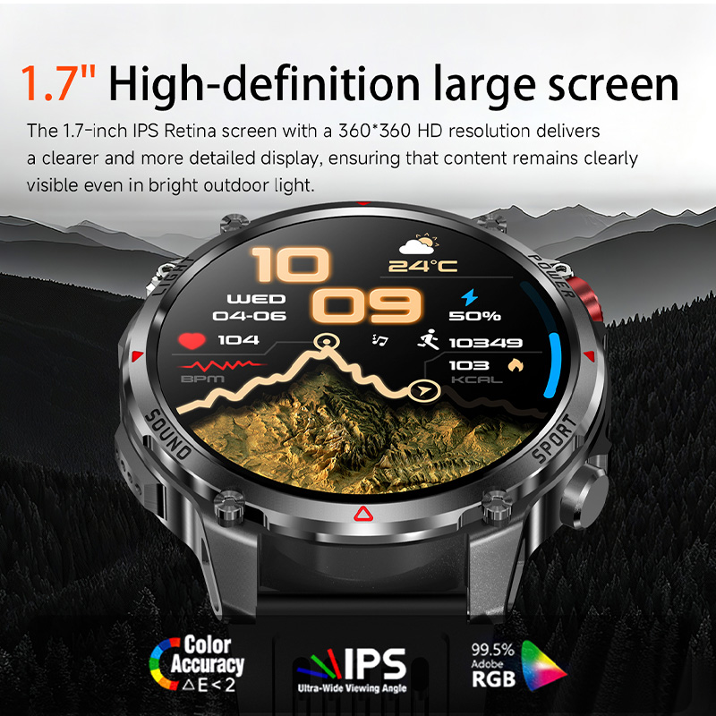 Wireless Calling Smart Watch I - Breath Rate Monitor ulasan dan harga