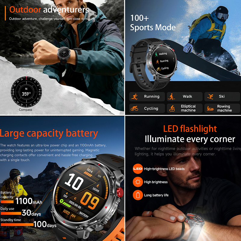 Wireless Calling Smart Watch I - Breath Rate Monitor ulasan dan harga