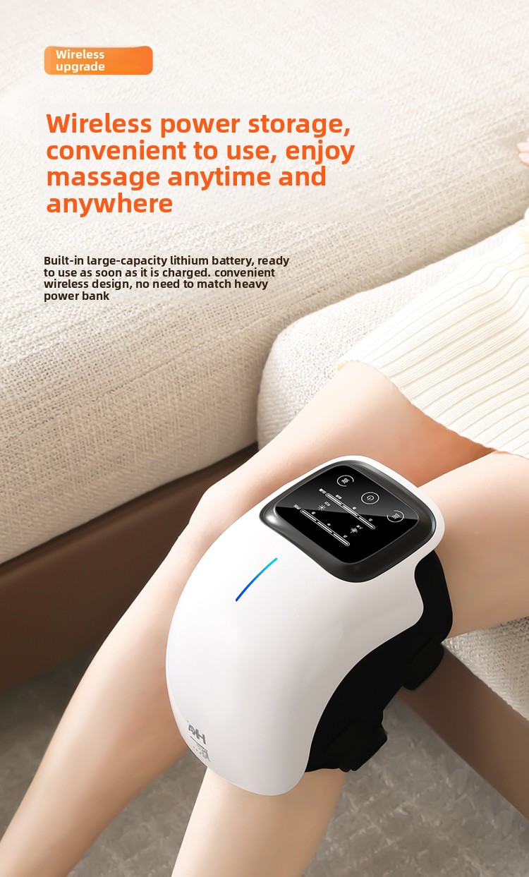 Smart Knee Massage Wrap with H - Smart Knee Wrap ulasan dan harga