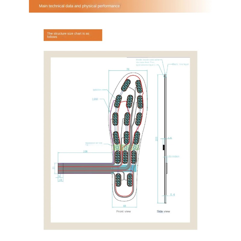 Universe Grocery FS-INS-16Z Sm - Smart Insole Pressure ulasan dan harga
