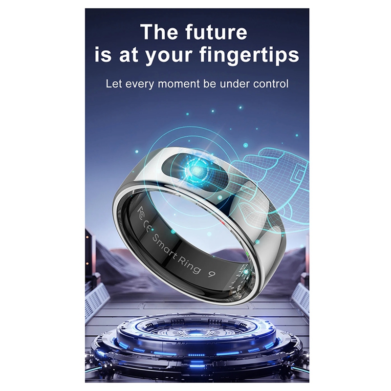 R08 Waterproof Smart Ring Unis - Temperature Ring Skin ulasan dan harga