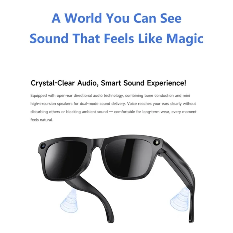 Lenovo AI Smart Glasses 8K HD  - Smart Glasses Lens ulasan dan harga