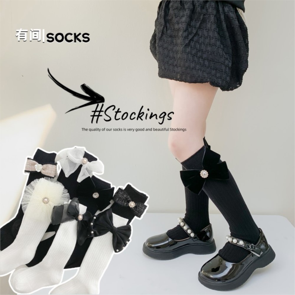 Girls Socks Outside Silk Stock - Baby Sock Oximeter ulasan dan harga